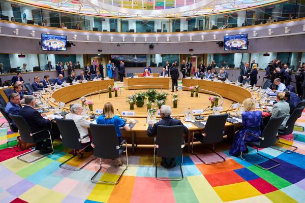 Participation of Ursula von der Leyen, President of the European Commission, to the meeting of the European Council